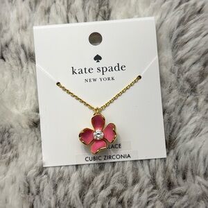 Kate spade flower necklace